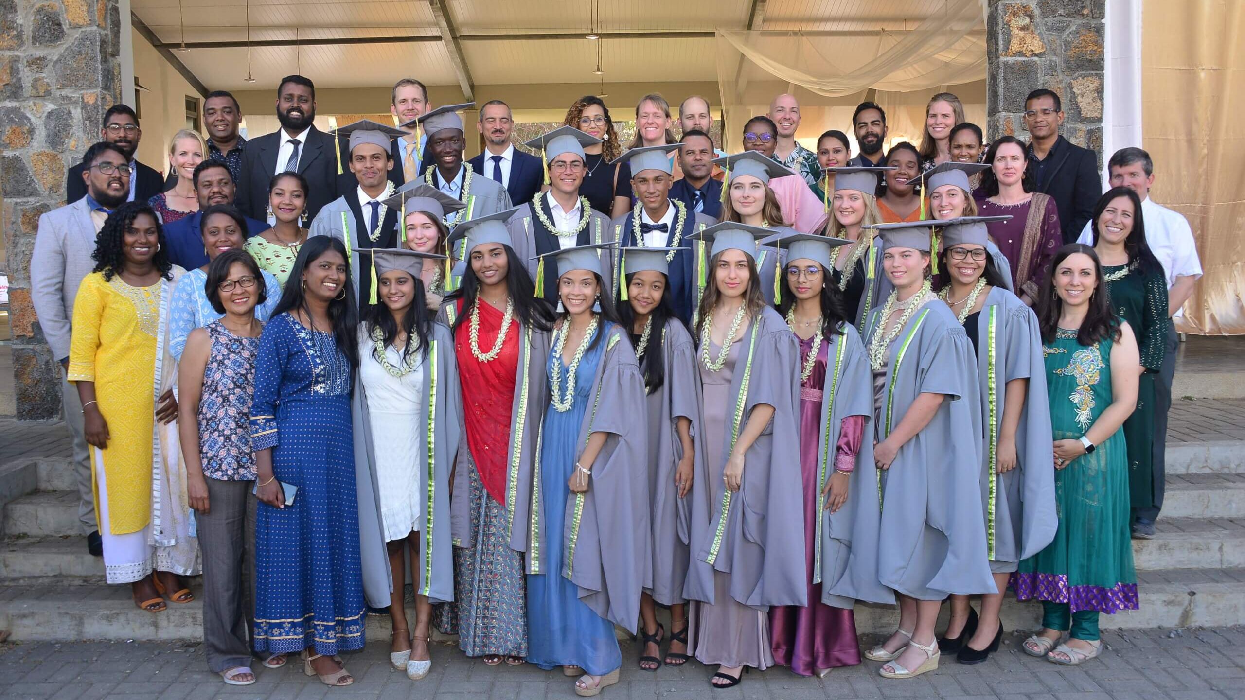 Lighthouse Secondary Year 13 Graduates and Teachers 2022