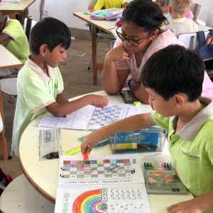 Lighthouse Primary and Secondary School about banner children at play